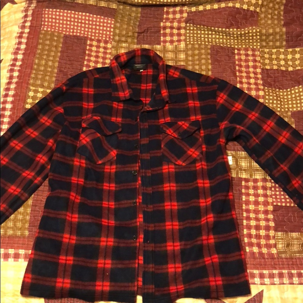 Flannel long sleeve shirt